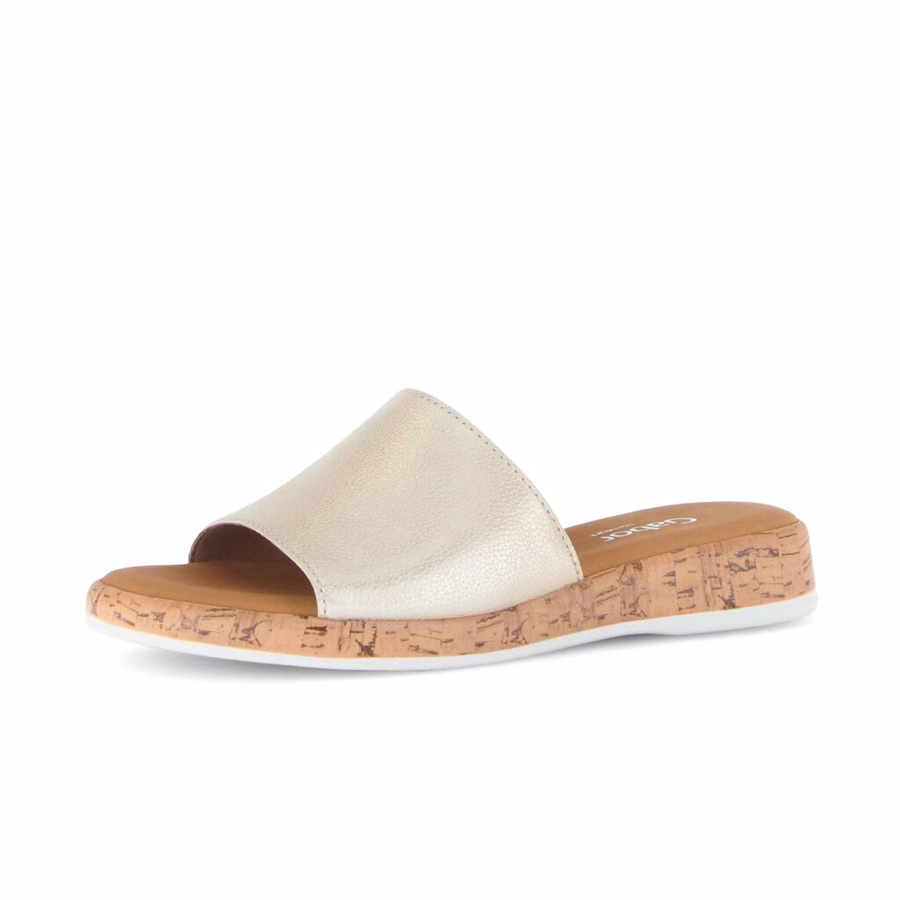 BEIGE MULE