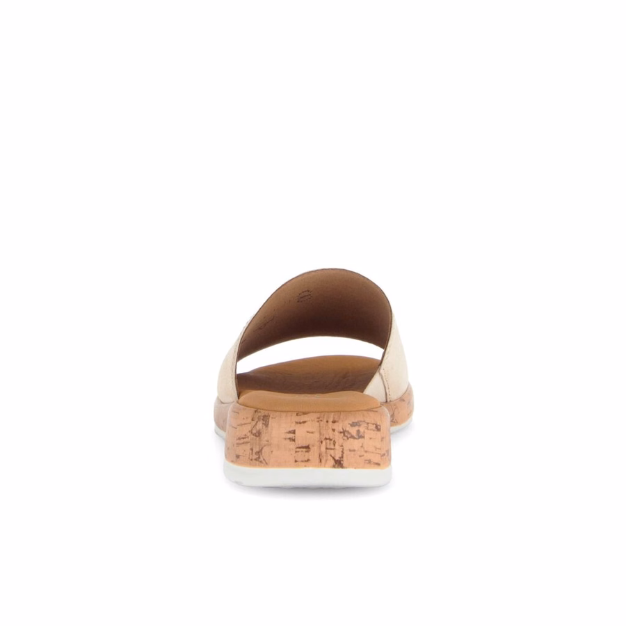 BEIGE MULE