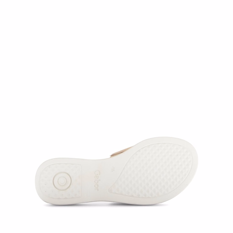 BEIGE MULE