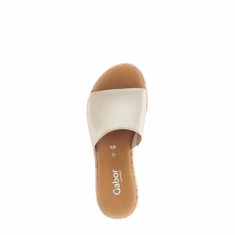 BEIGE MULE