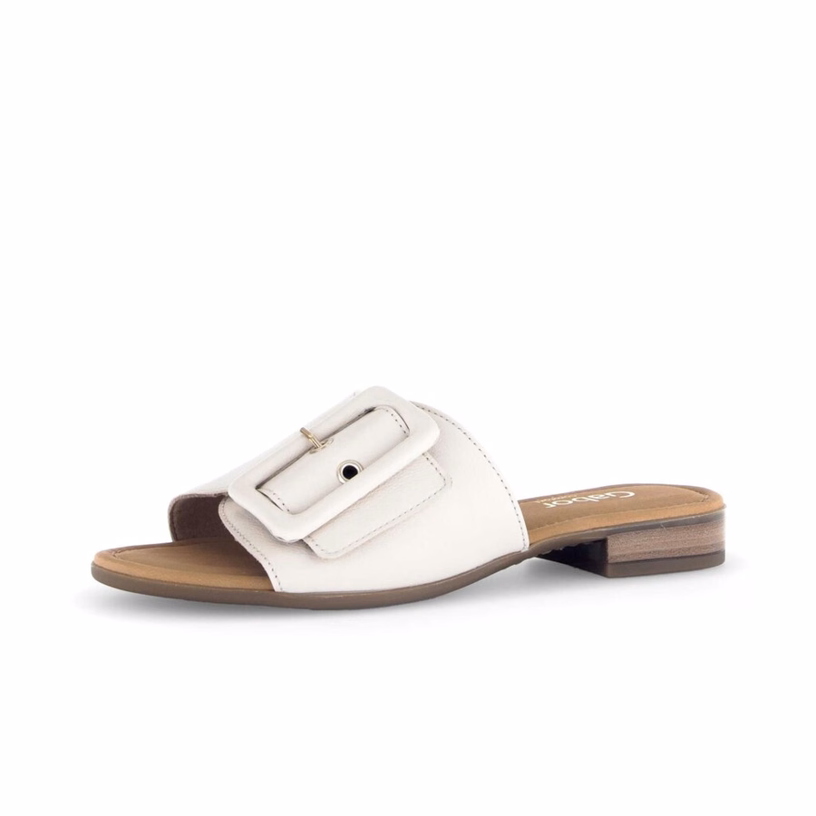 BEIGE MULE