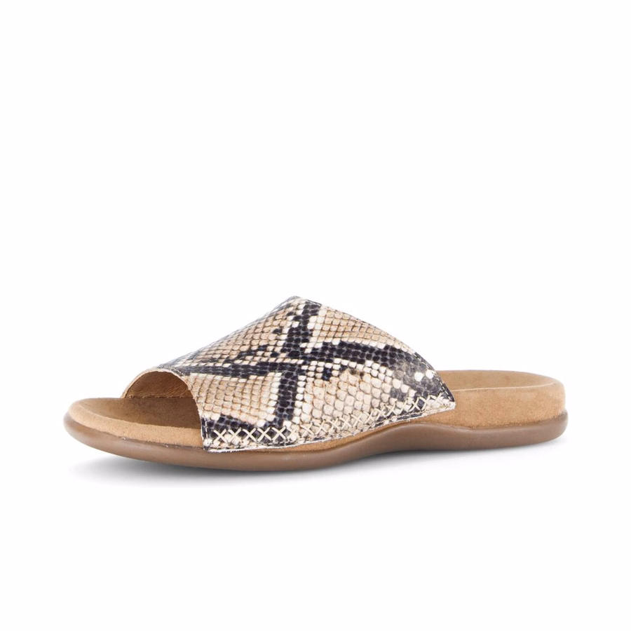BEIGE MULE
