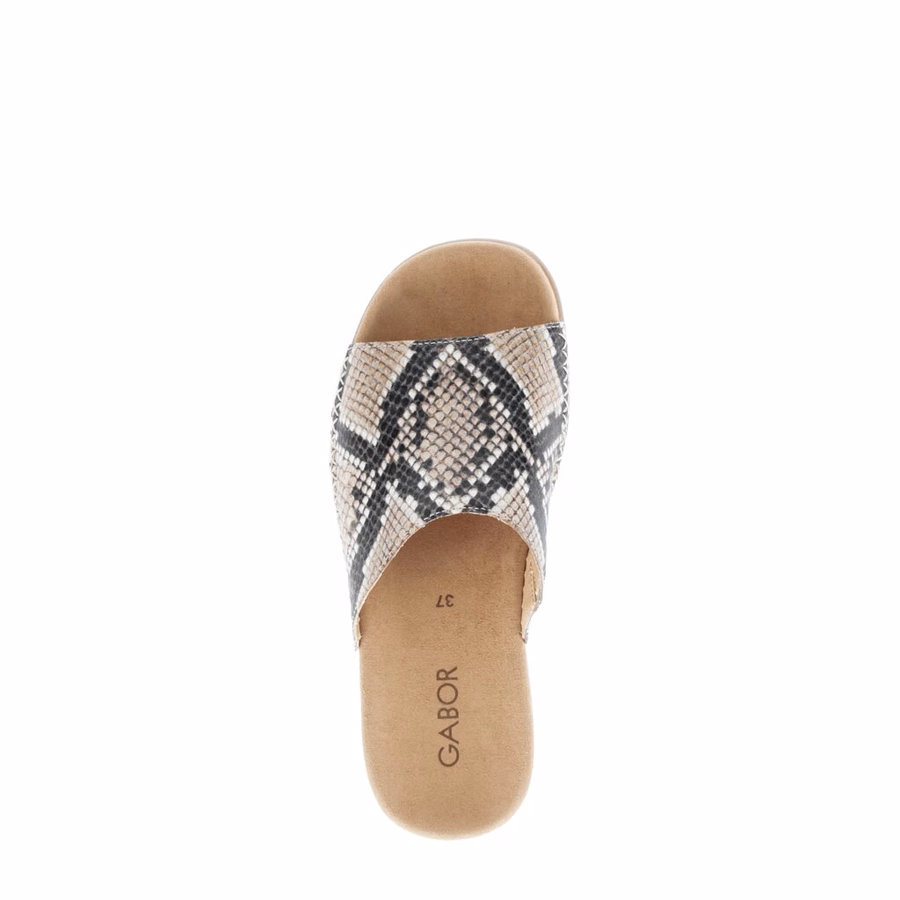 BEIGE MULE