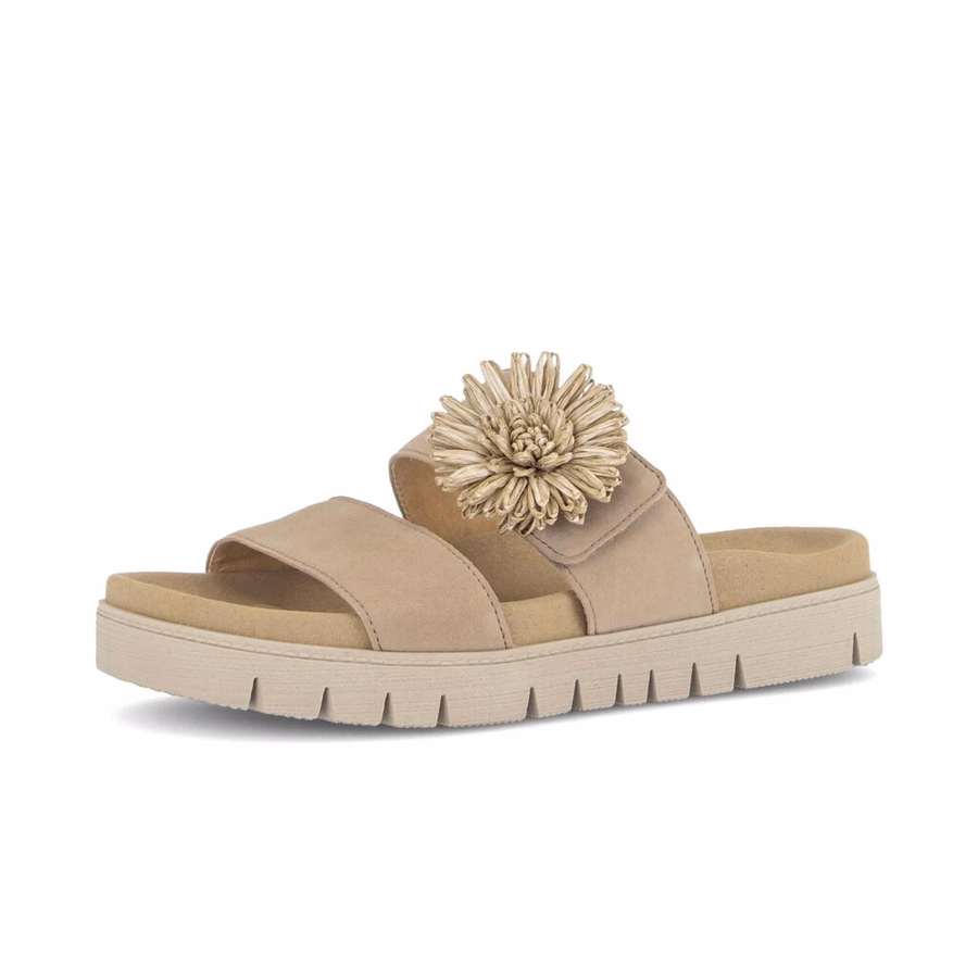 BEIGE MULE