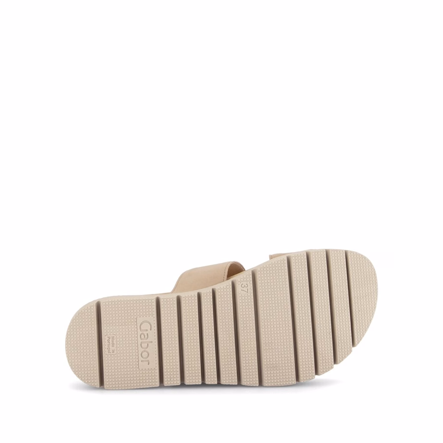 BEIGE MULE