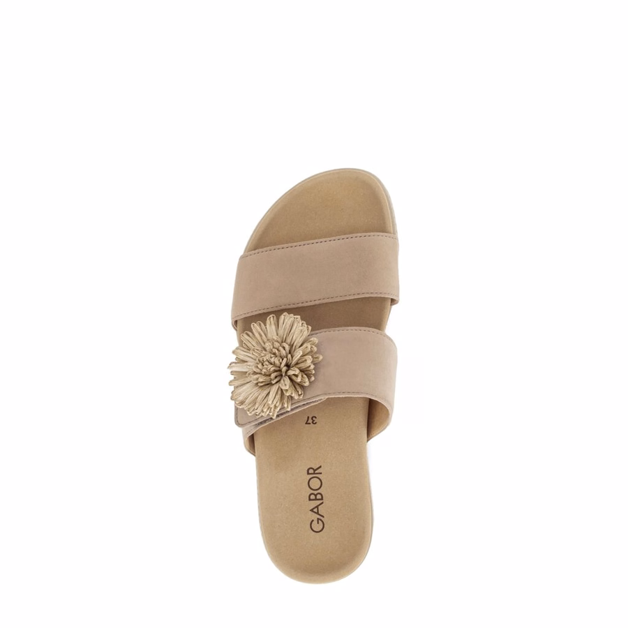 BEIGE MULE