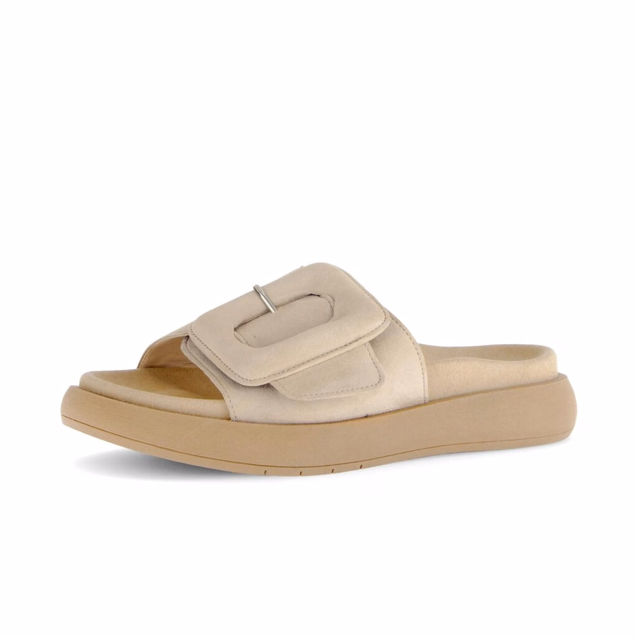 BEIGE MULE