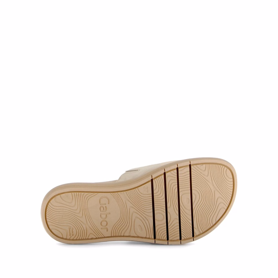 BEIGE MULE