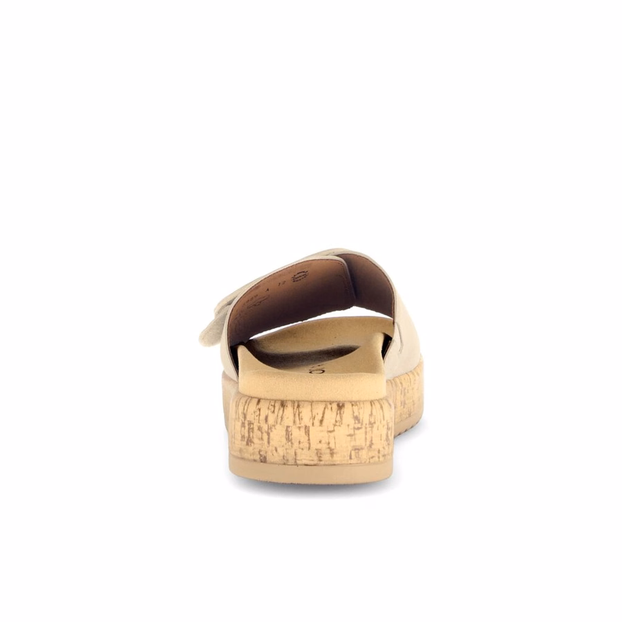 BEIGE MULE