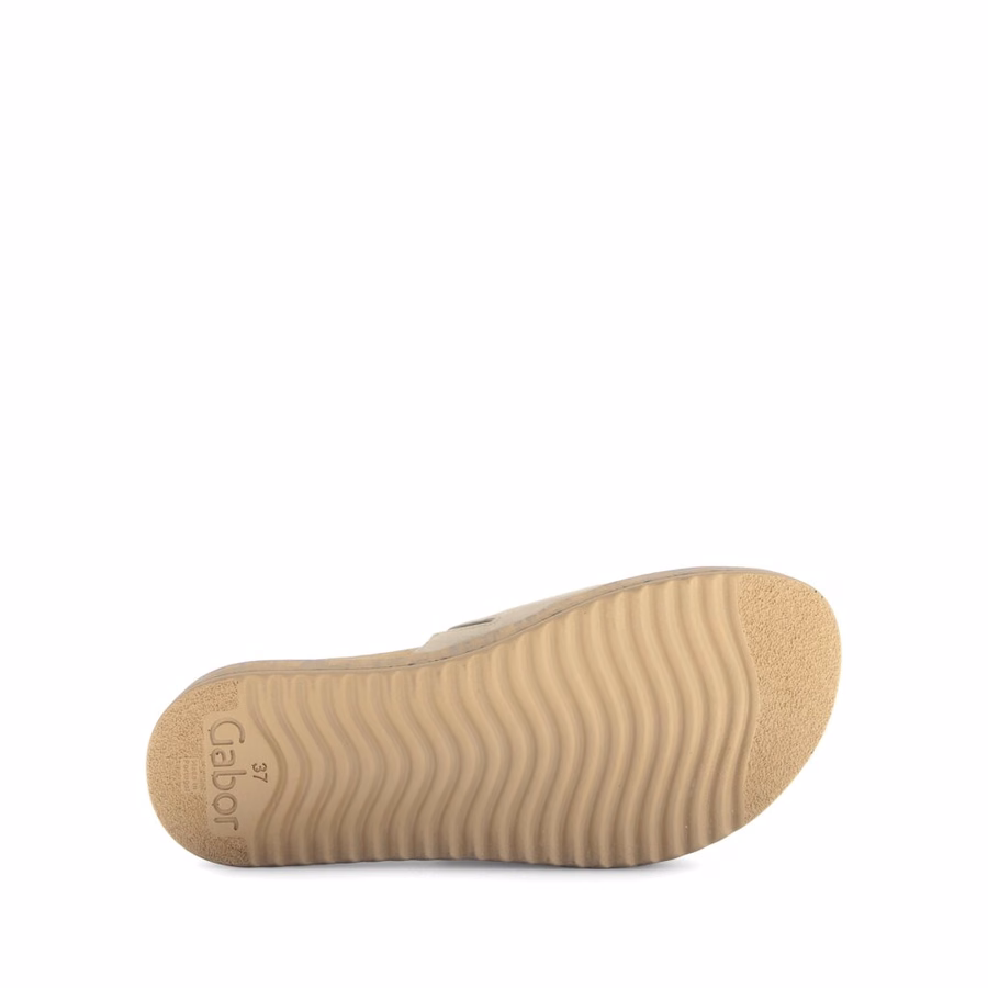 BEIGE MULE