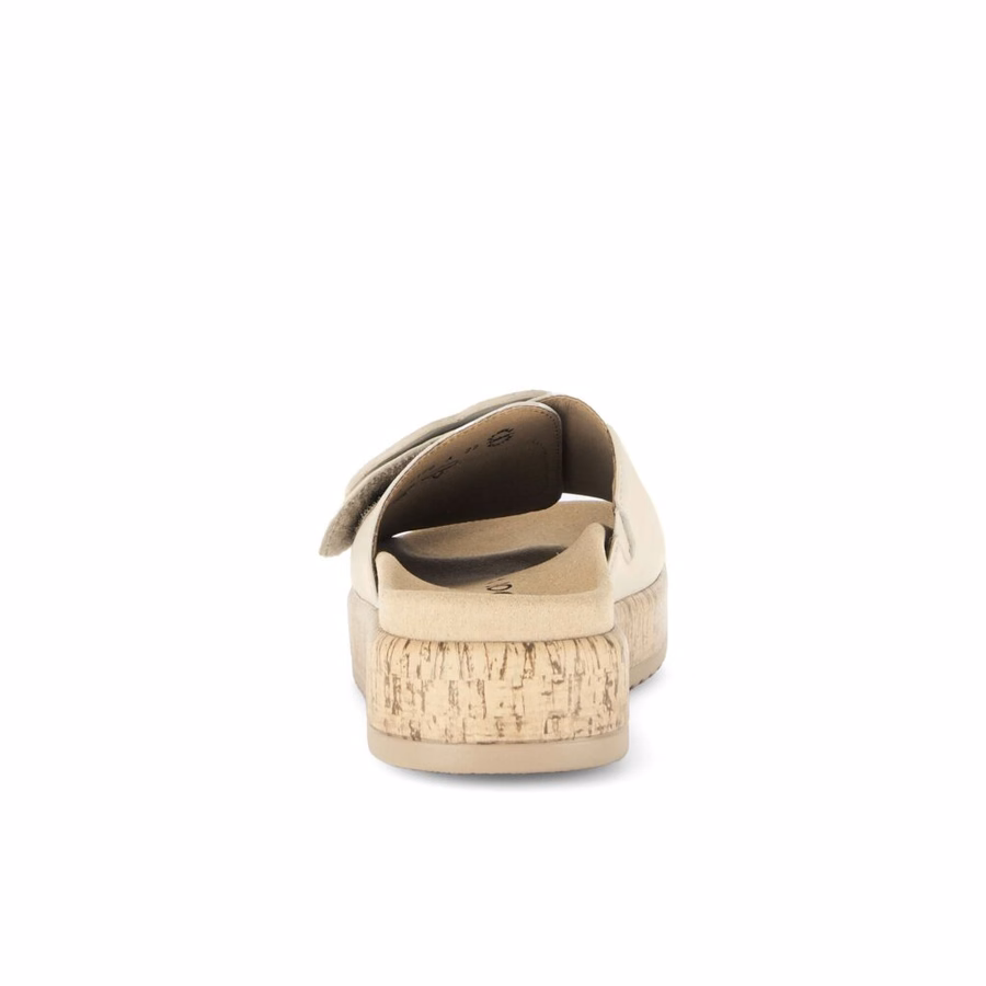 BEIGE MULE