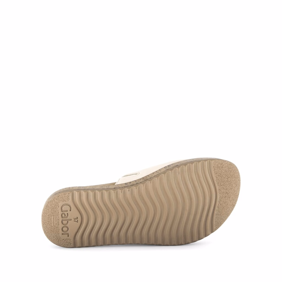 BEIGE MULE
