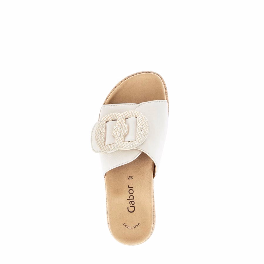 BEIGE MULE