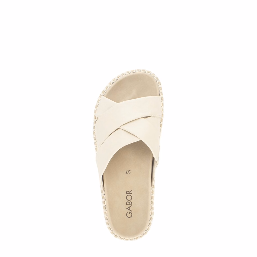 BEIGE MULE