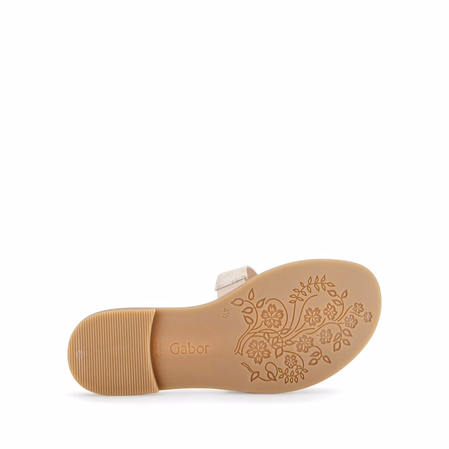 BEIGE MULE