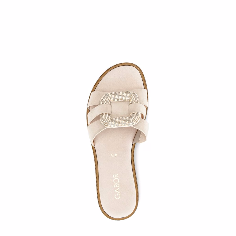 BEIGE MULE